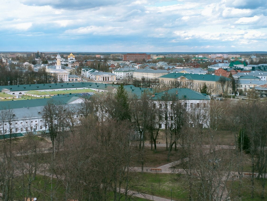 Вид с колокольни Богоявленского собора. Фото А.Фишер