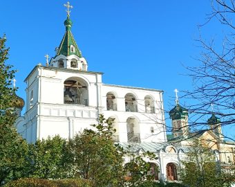 Колокольня в Ипатьевском монастыре. Сентябрь 2026 г.