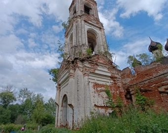 Никольский храм. Углец. 8.07.26. Фото А.Фишер