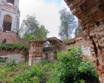 Никольский храм. Углец. 8.07.26. Фото А.Фишер