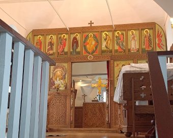 на втором этаже церкви Петра и Павла в с.Умиленье — фото А.Фишер