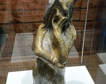 Михаил Врубель. Морская царевна. Майолика. Восстановительный обжиг.