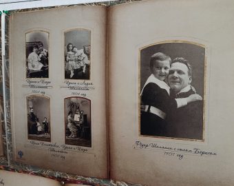 Фото Шаляпина с сыном Борисом