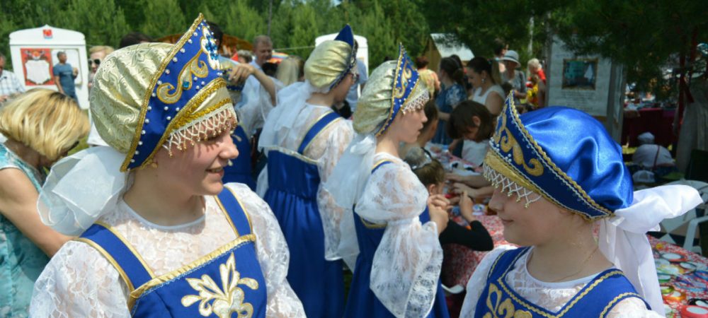 Улыбки праздника в Русиново